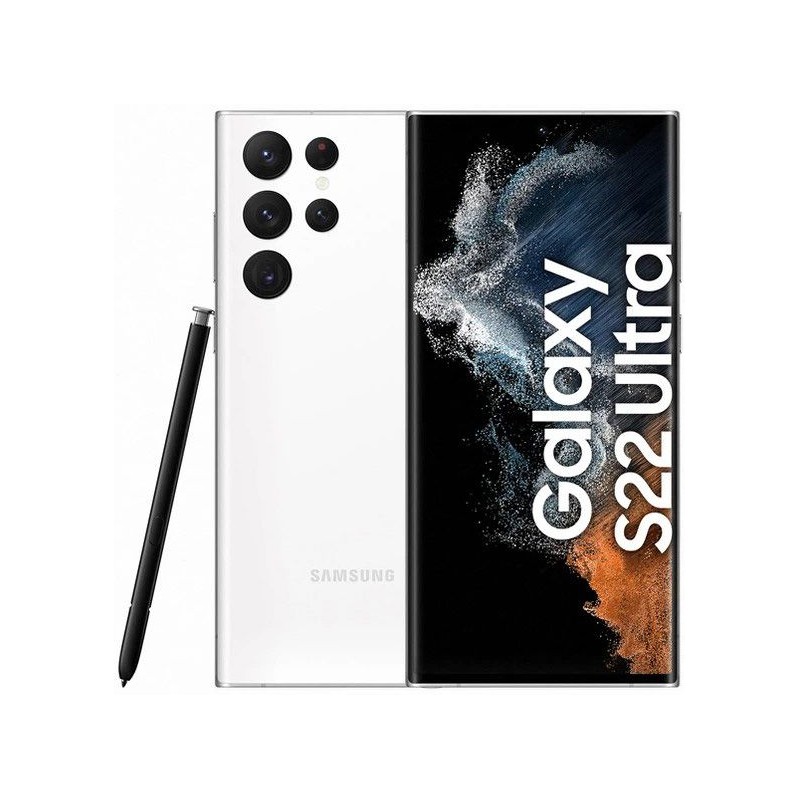 SAMSUNG  Galaxy S22 Ultra 256 Go Blanc fant&ocirc;me