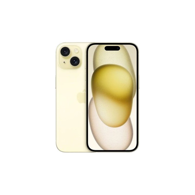 iPhone 15  128 Go  Jaune - Reconditionné en France - État Bon - Garanti 2 ans Reconditionné -  reconditionné disponible sur e-Recycle