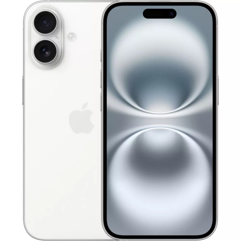 iPhone 16  128 Go  Blanc - Reconditionné en France - État Bon - Garanti 2 ans  -  reconditionné disponible sur e-Recycle